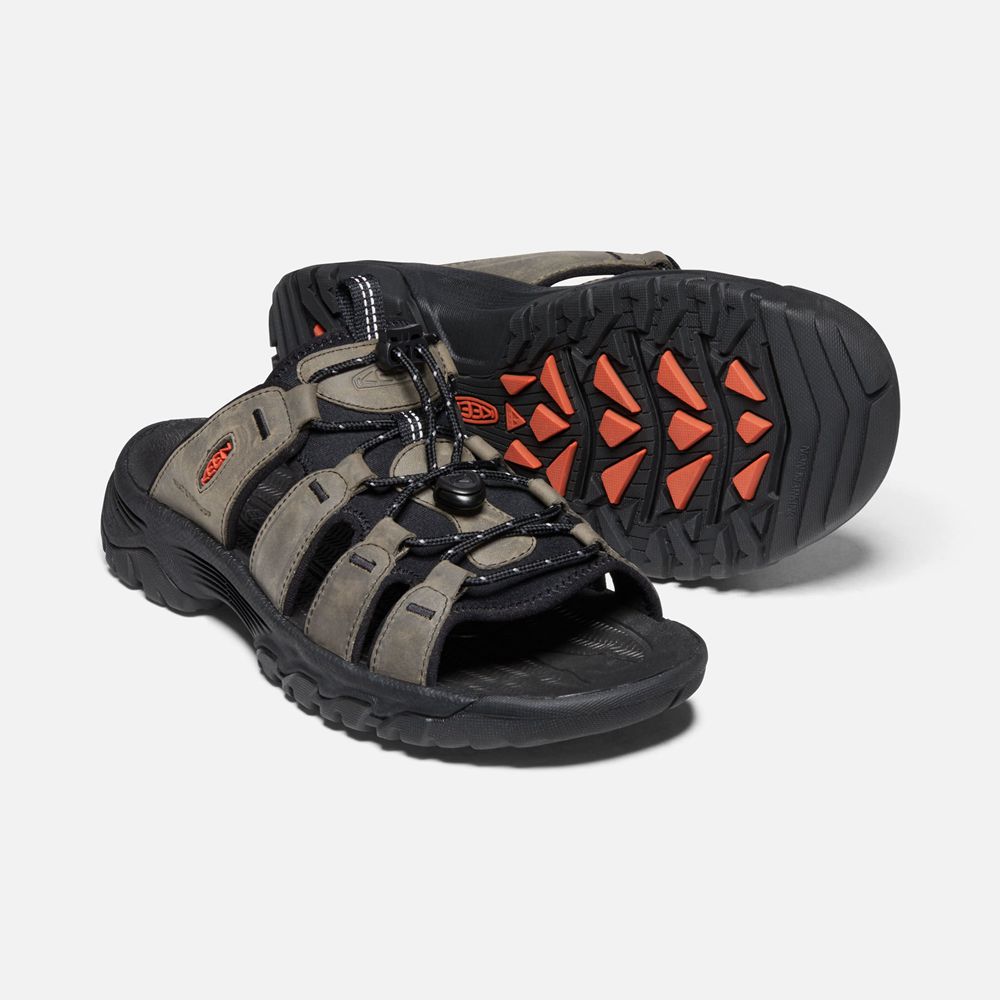 Keen Terlik Erkek Siyah/Gri - Targhee Iii Sandal - Türkiye UQCX62031